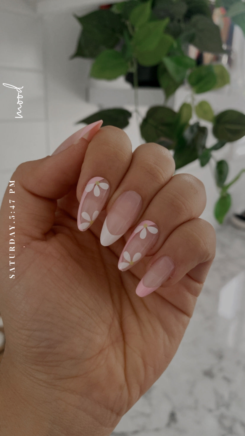 Brave - Pink French Nails