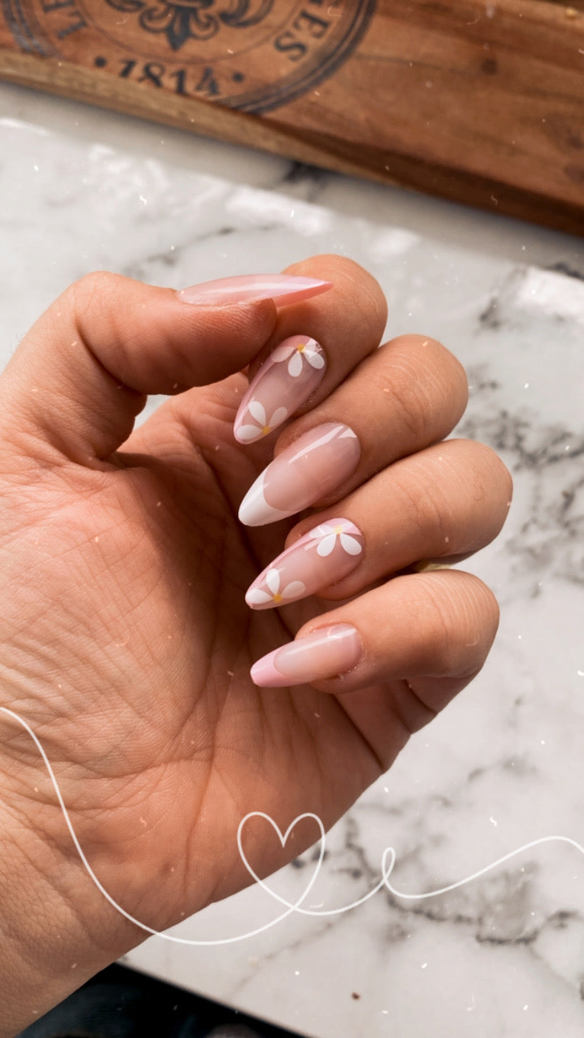 Brave - Pink French Nails